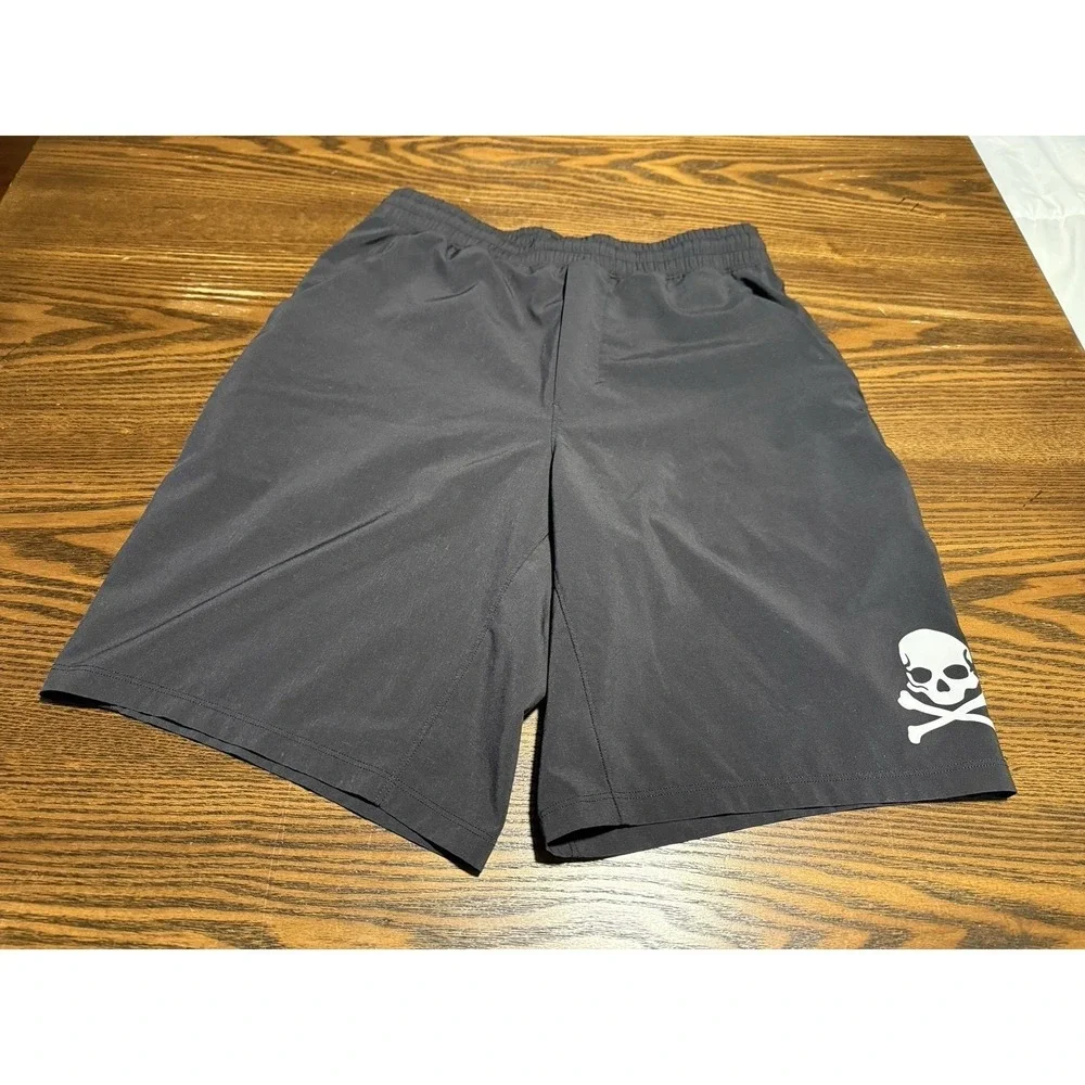 Lululemon Pace Breaker Linerless Shorts Men's‎ S Black Skull Unlined Athleisure